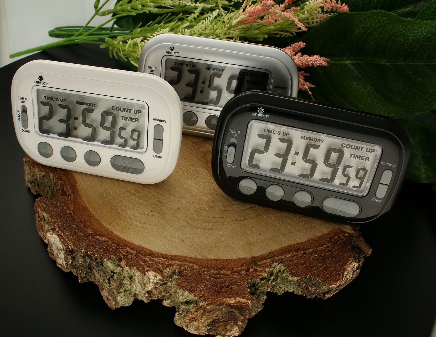 Minutnik kwarcowy cyfrowy z funkcją stopera biały TM89 BIAŁY.jpg